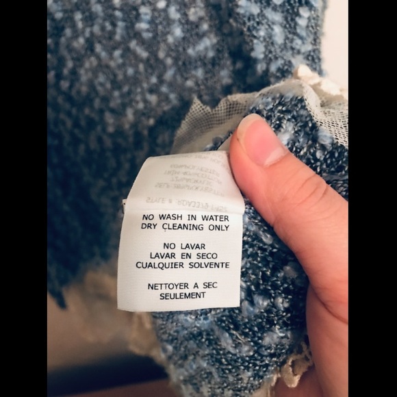 Altar’d State Blue Popcorn Knit Tunic - Picture 6 of 7